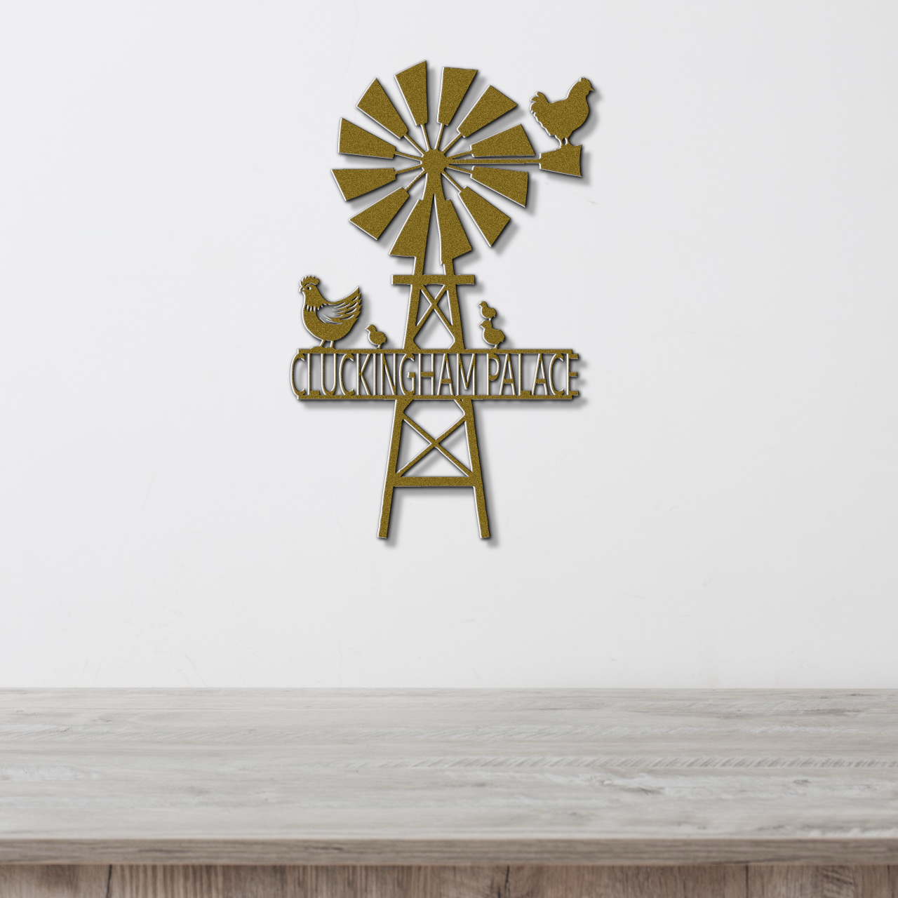 Custom Chicken Coop Metal Sign