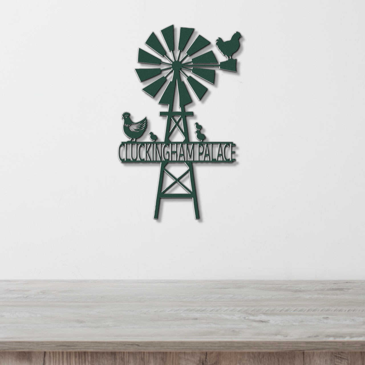 Custom Chicken Coop Metal Sign