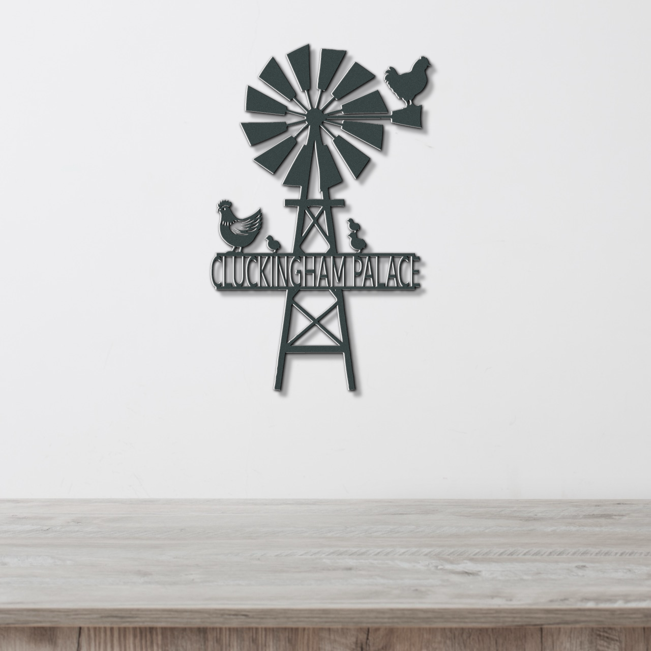 Custom Chicken Coop Metal Sign