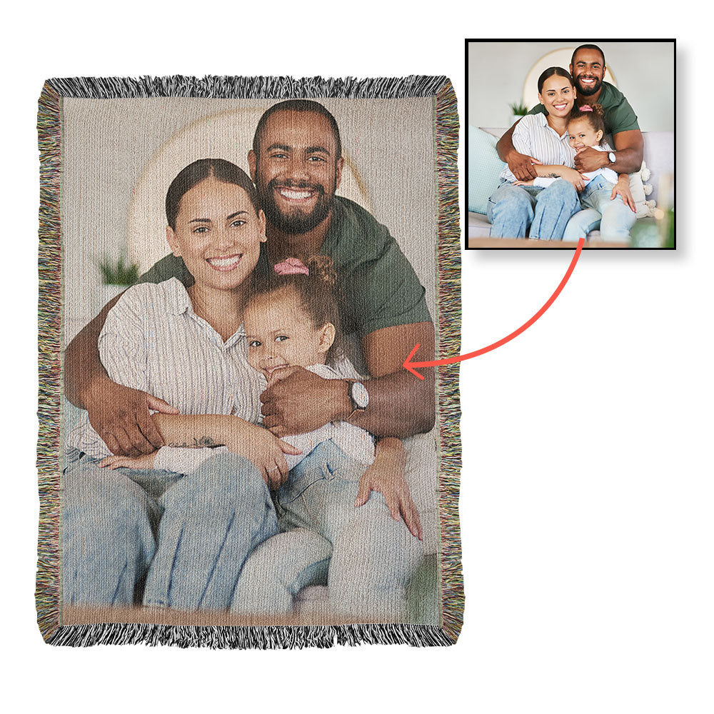 Personalized Woven Horse Blanket