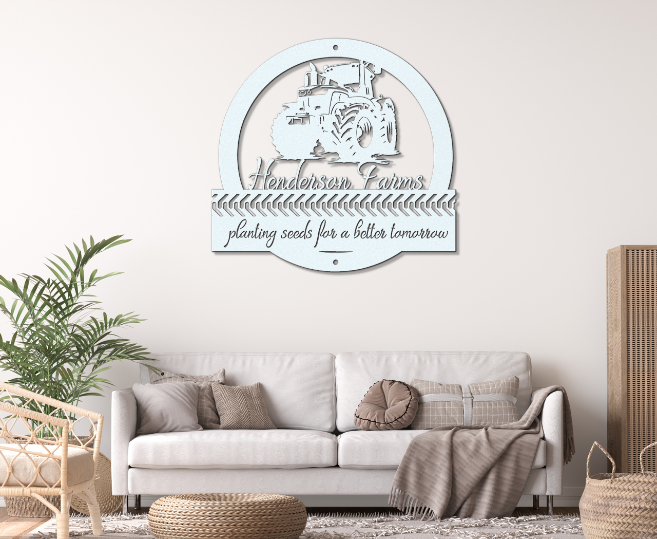 Custom Farm Metal Sign
