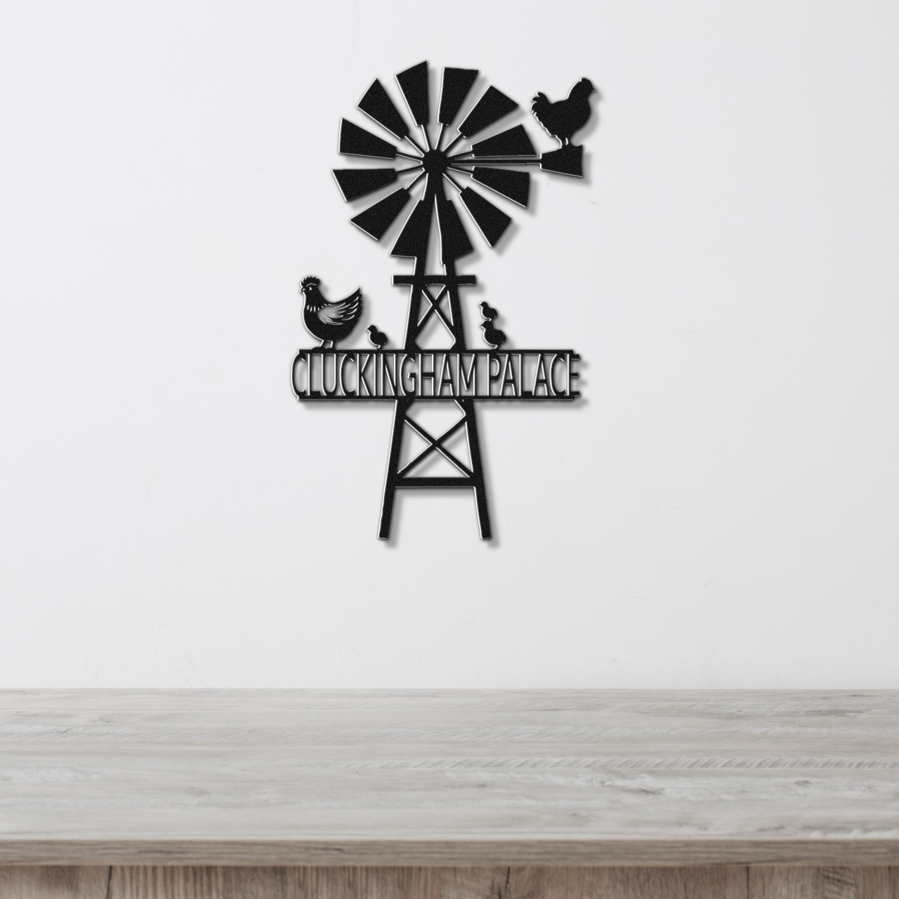 Custom Chicken Coop Metal Sign