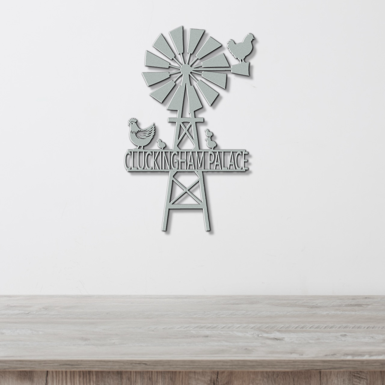 Custom Chicken Coop Metal Sign