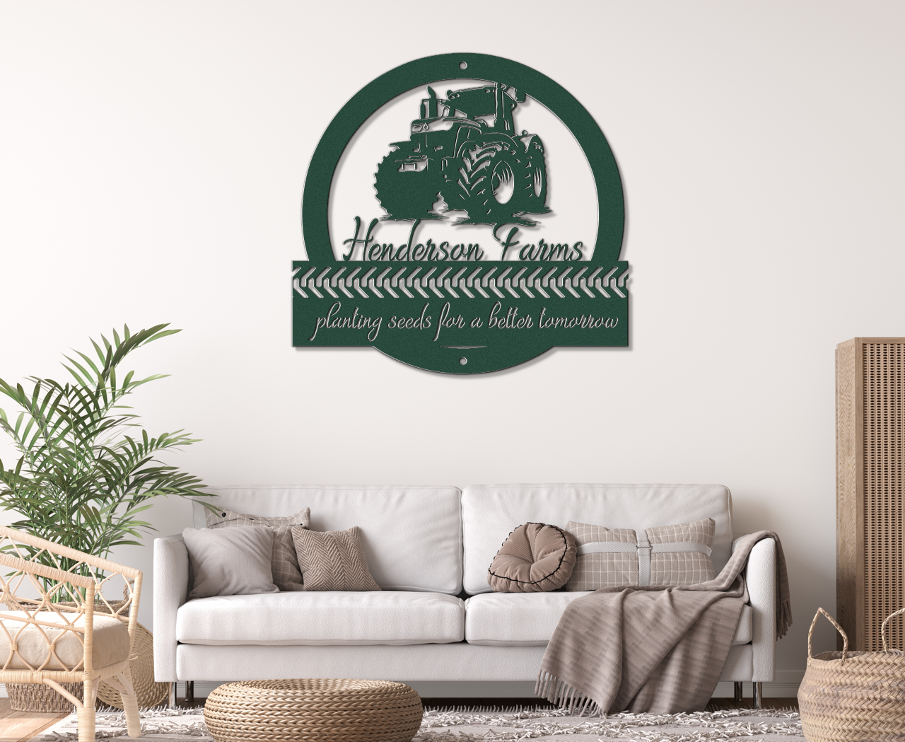 Custom Farm Metal Sign