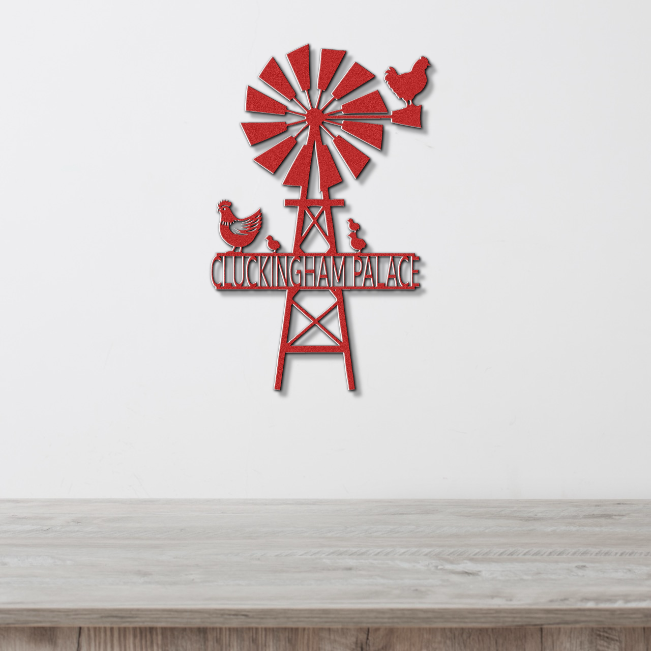 Custom Chicken Coop Metal Sign