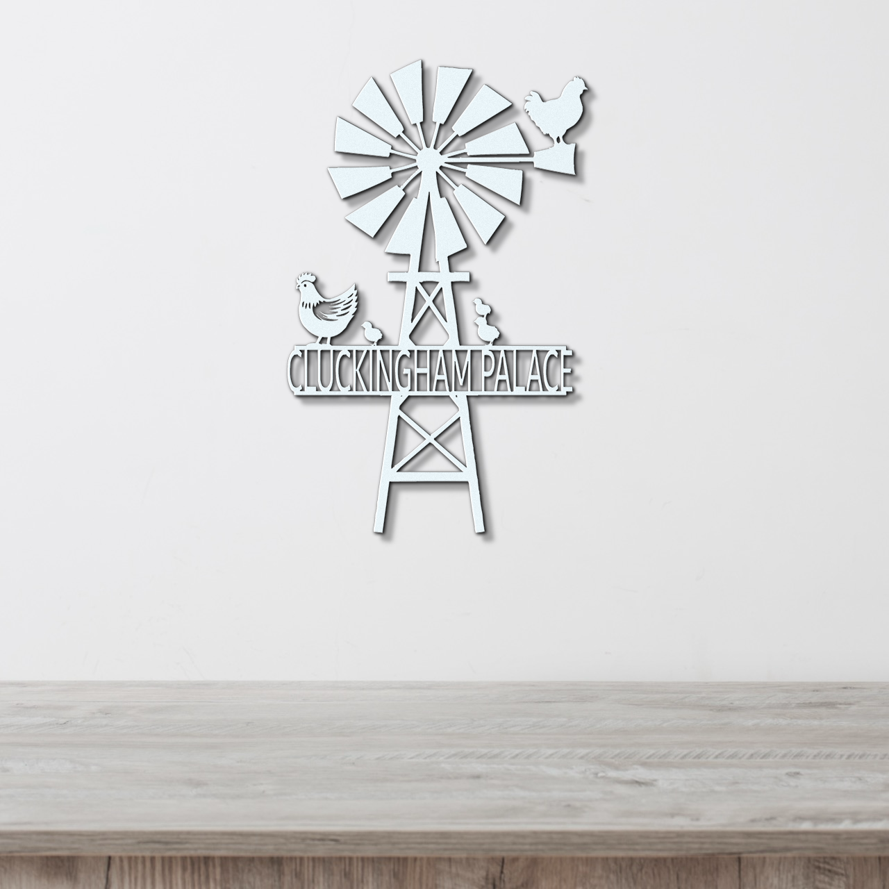 Custom Chicken Coop Metal Sign