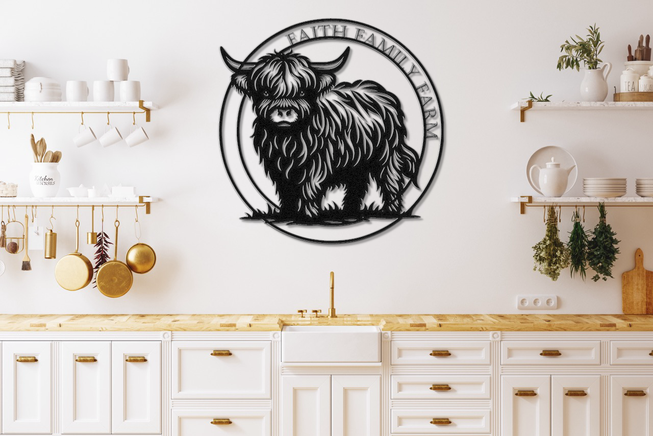 Faith Family Farm Metal Sign