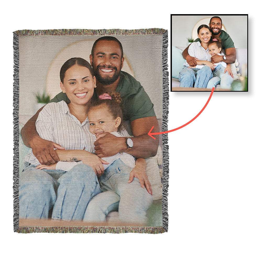 Personalized Woven Horse Blanket